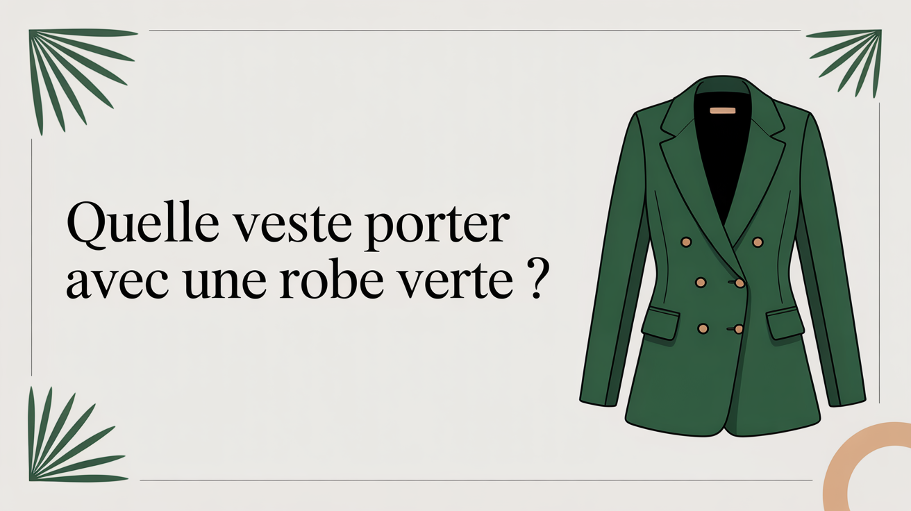 Quelle Veste Porter Avec Une Robe Verte ?