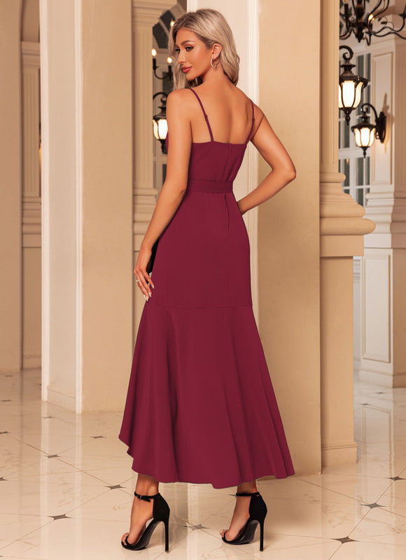 Robe Longue Vert Foncé Mariage - gallery 9