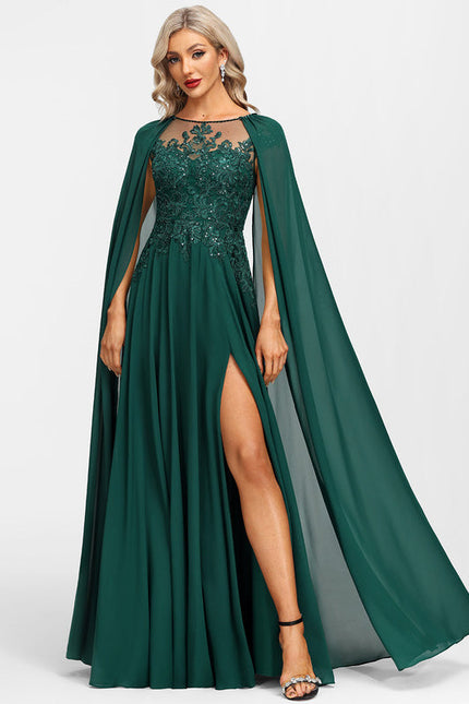 Robe De Soirée Vert Foncé