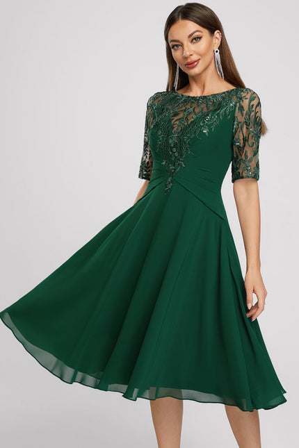 Robe Verte De Soiree - gallery 5
