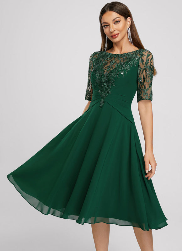 Robe Verte De Soiree - gallery 5