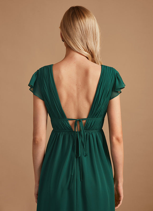 Robe Demoiselle Dhonneur Vert - gallery 7