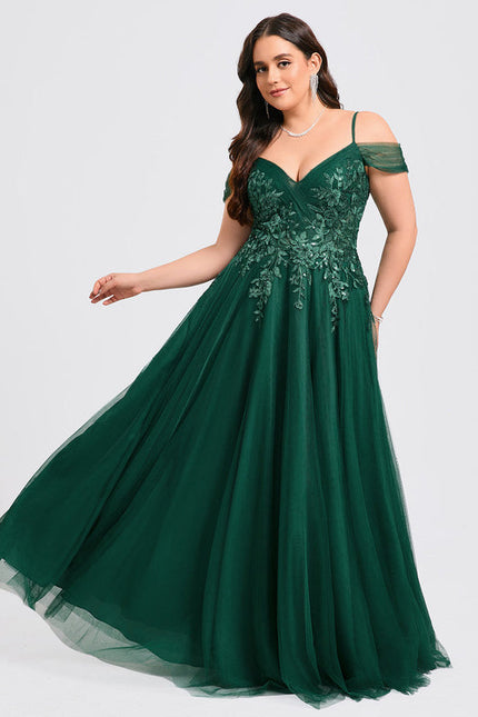 Robe Tulle Verte - gallery 5