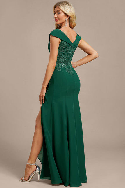 Robe De Soiree Vert - gallery 6