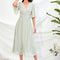 Robe De Demoiselle D'Honneur Vert Olive
