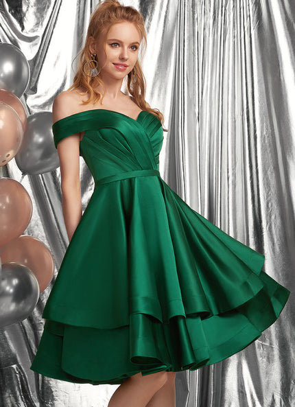 Robe Trapeze Verte