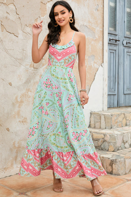 Robe Boheme Vert D'Eau - gallery 4