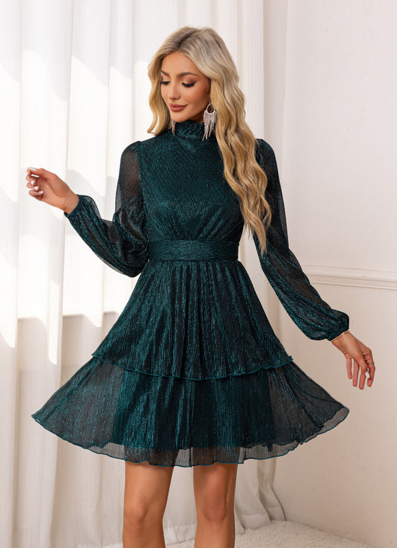 Robe Longue Verte Lili Et Lala - gallery 6