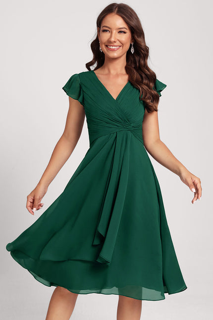 Robe Cocktail Vert Menthe
