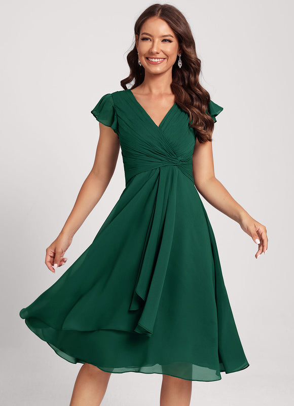 Robe Cocktail Vert Menthe