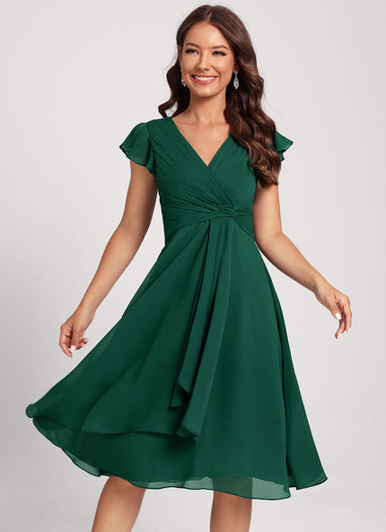 Robe Cocktail Vert Menthe