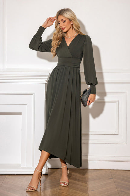 Robe Asymetrique Verte - gallery 3
