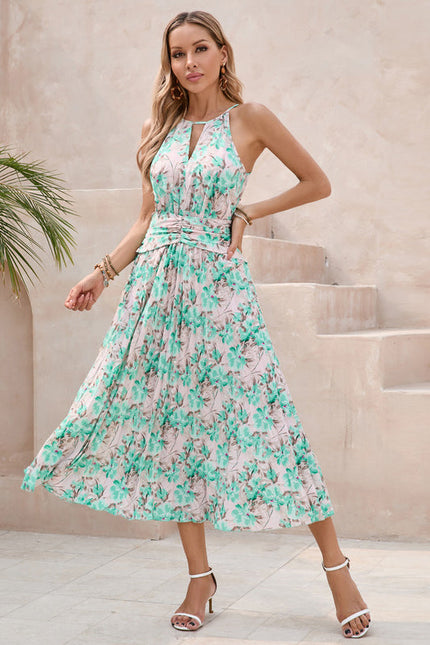 Robe Midi Verte - gallery 6