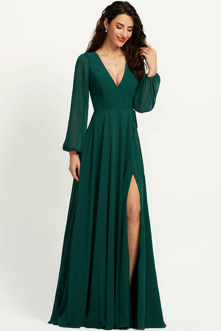 Robe Demoiselle Dhonneur Vert - gallery 4
