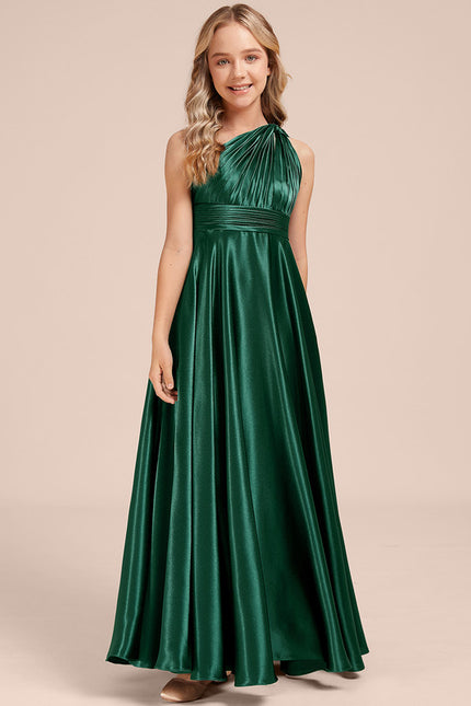 Robe Demoiselle D'Honneur Vert Bouteille