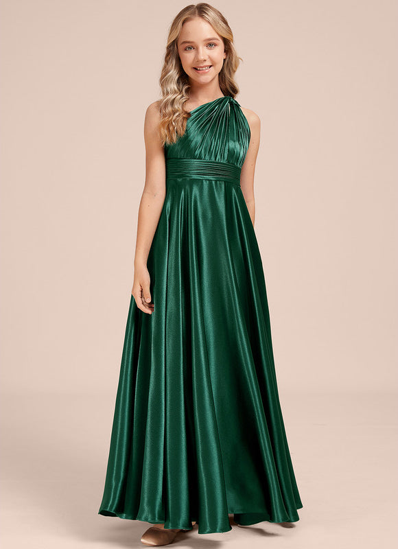 Robe Demoiselle D'Honneur Vert Bouteille