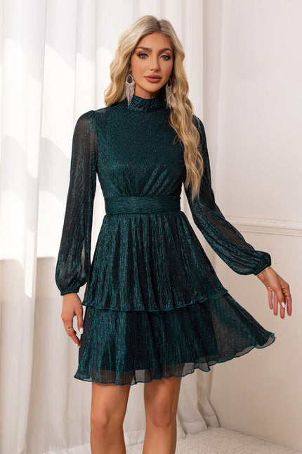 Robe Longue Verte Lili Et Lala - gallery 4