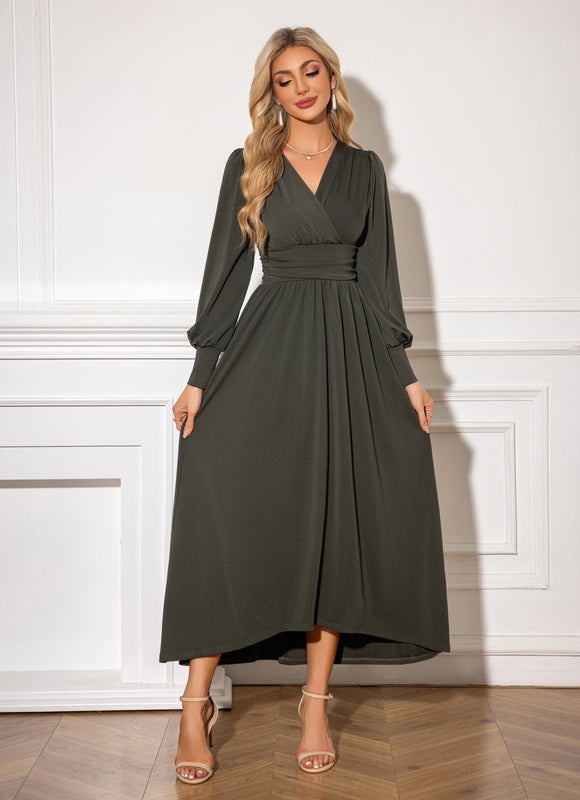 Robe Asymetrique Verte - gallery 2