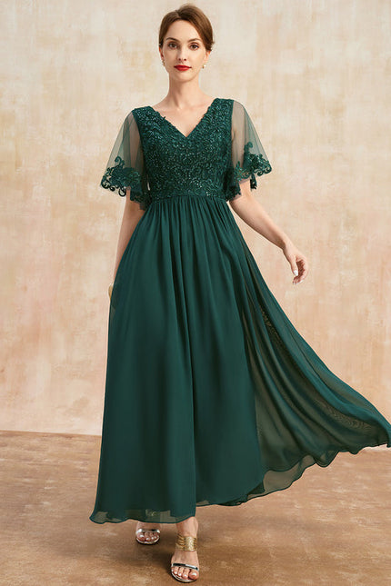 Robe Mere De La Mariee Verte
