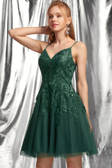 Robe Courte Vert