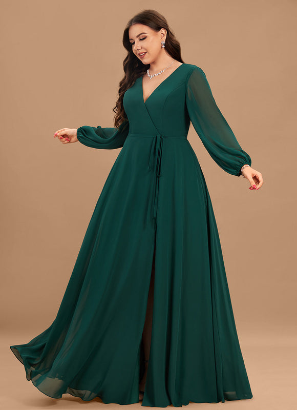 Robe Demoiselle Dhonneur Vert - gallery 9