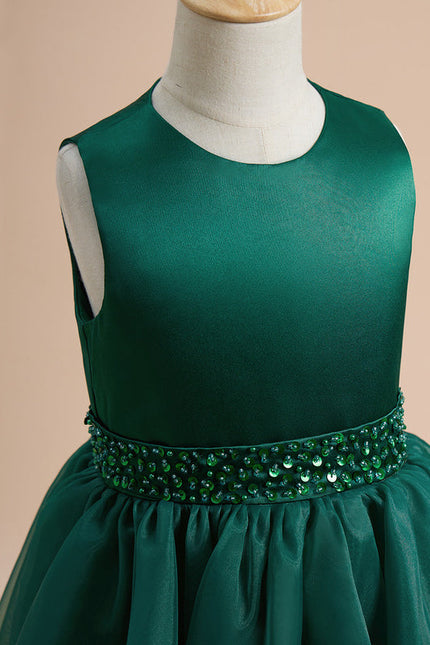 Robe Trapèze Satinée Enfant Chic - gallery 6