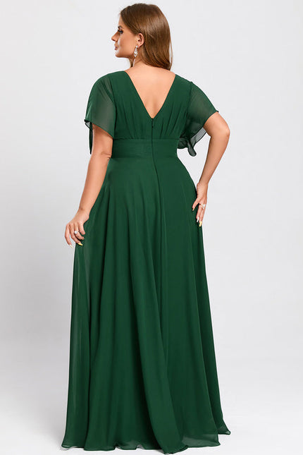 Robe Demoiselle Dhonneur Vert - gallery 9