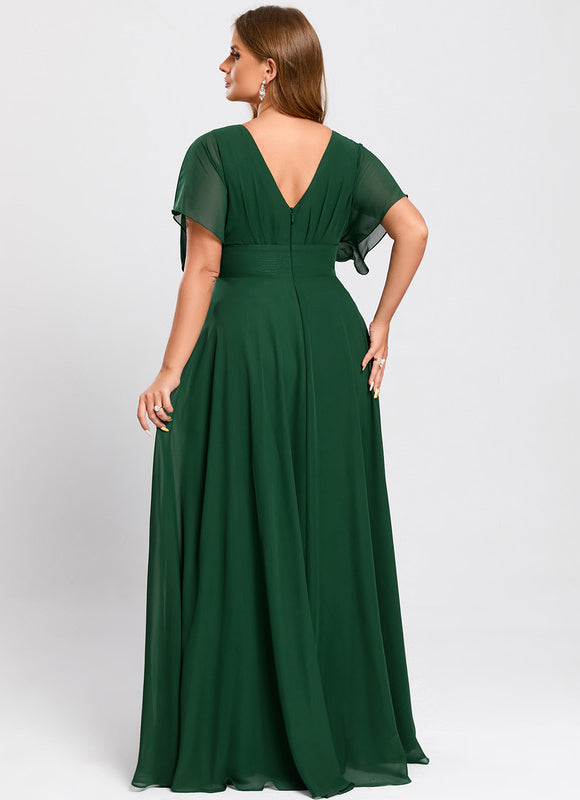 Robe Demoiselle Dhonneur Vert - gallery 9