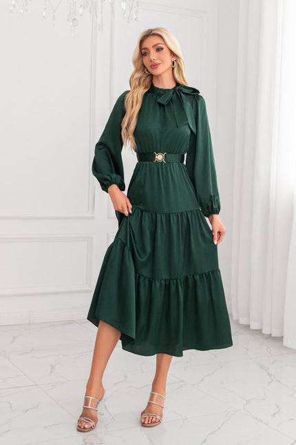 Robe Verte Midi - gallery 1