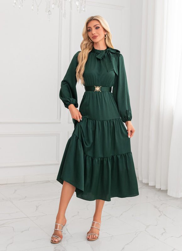 Robe Verte Midi - gallery 1