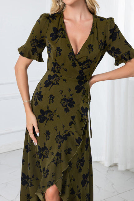 Robe Longue Vert Kaki - gallery 6