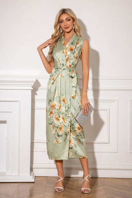 Robe Verte Imprimée - gallery 5