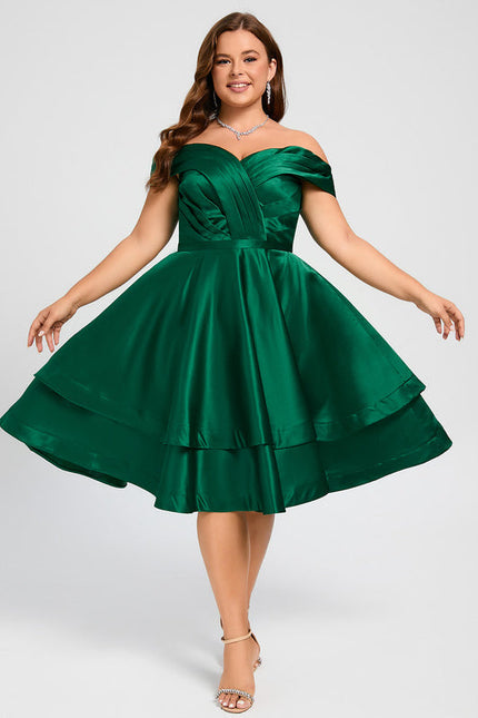 Robe Trapeze Verte - gallery 5