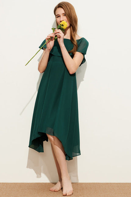 Robe Demoiselle D'Honneur Fluide Chic - gallery 3