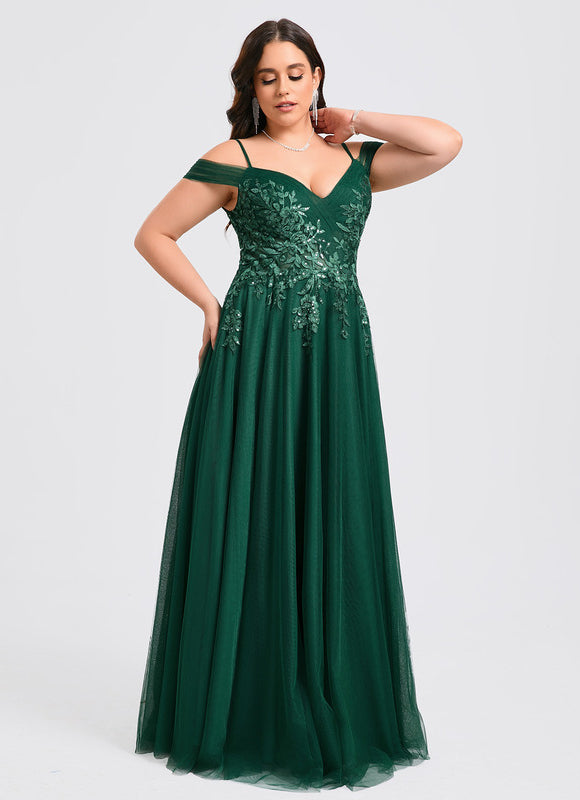 Robe Tulle Verte - gallery 8