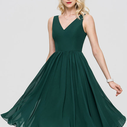 Robe Cocktail Vert Menthe