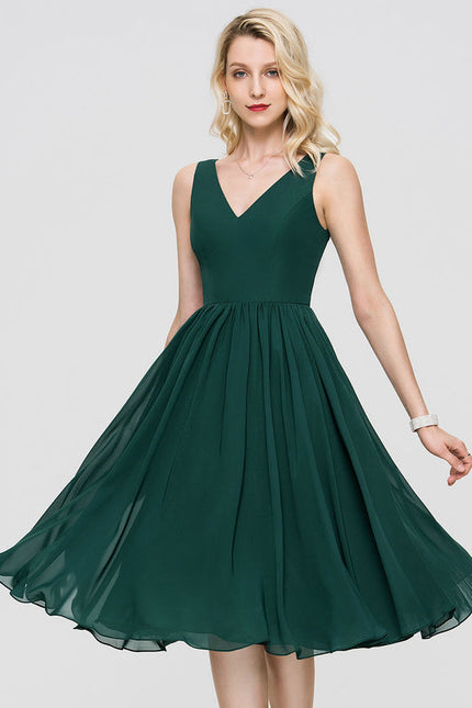 Robe Cocktail Vert Menthe