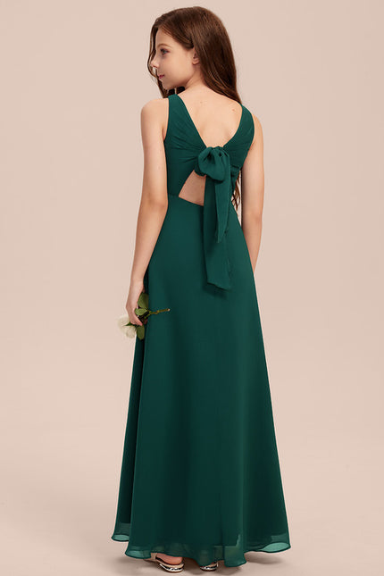 Robe Demoiselle D'Honneur Chic Émeraude - gallery 5