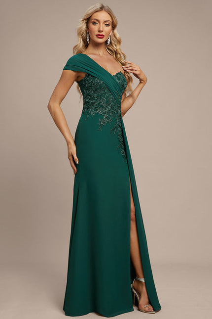Robe De Soirée Vert D'Eau - gallery 5