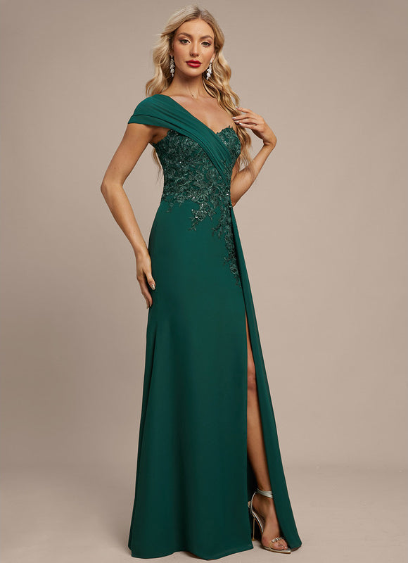 Robe De Soirée Vert D'Eau - gallery 5