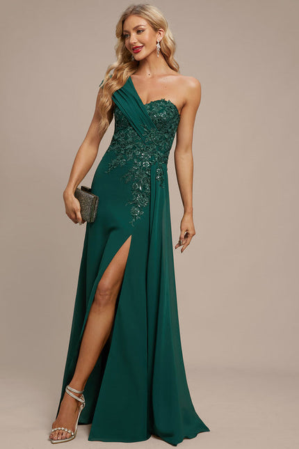 Robe De Soirée Vert D'Eau - gallery 4