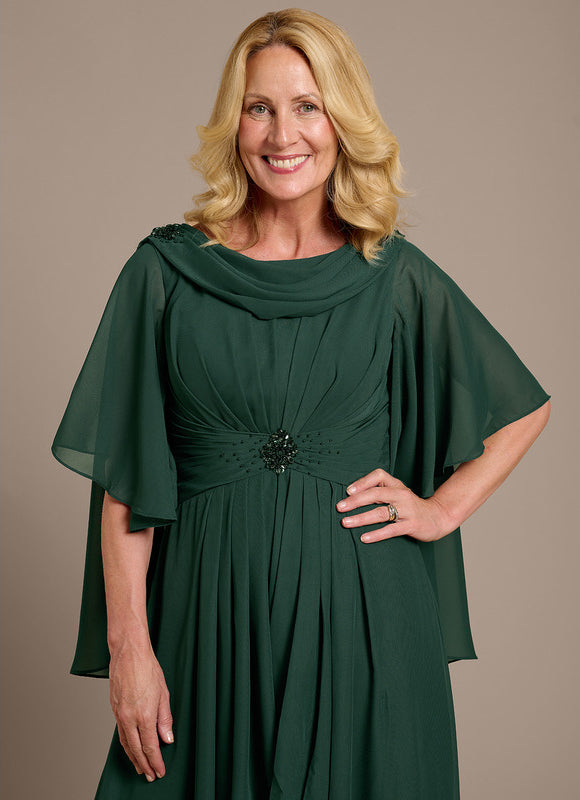 Robe De Mariée Vert Et Blanc - gallery 3