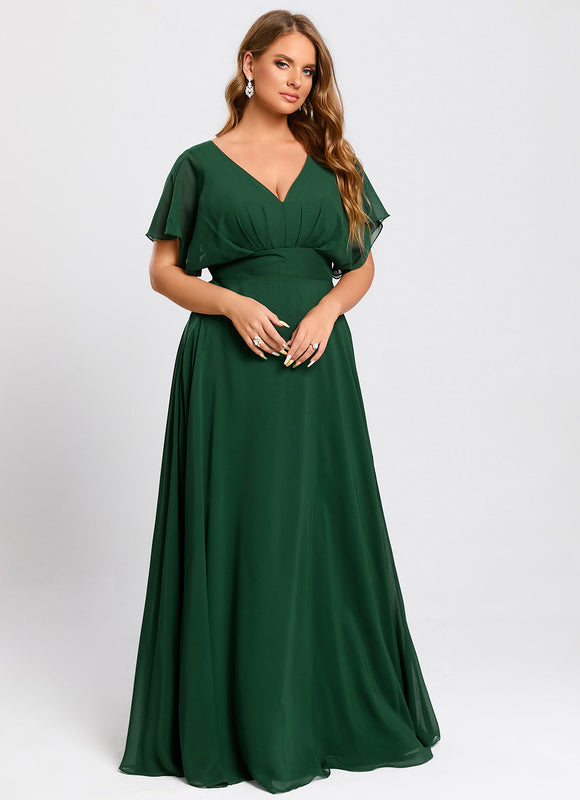 Robe Demoiselle Dhonneur Vert - gallery 8