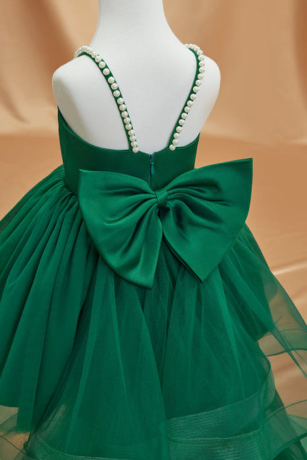Robe Ceremonie Fille Vert D'Eau - gallery 6