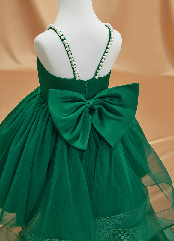Robe Ceremonie Fille Vert D'Eau - gallery 6
