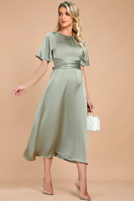 Robe De Cérémonie Vert Amande