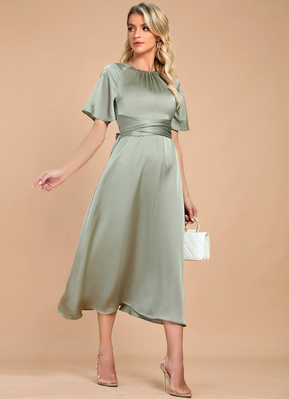 Robe De Cérémonie Vert Amande