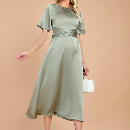 Robe De Cérémonie Vert Amande