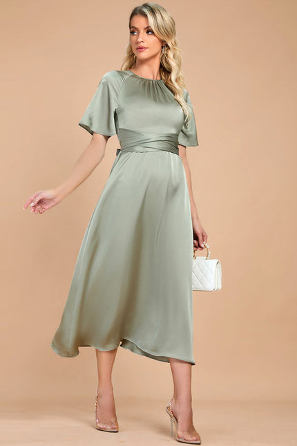 Robe De Cérémonie Vert Amande