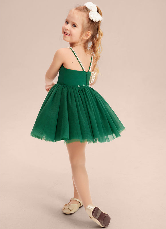 Robe Ceremonie Fille Vert D'Eau - gallery 9